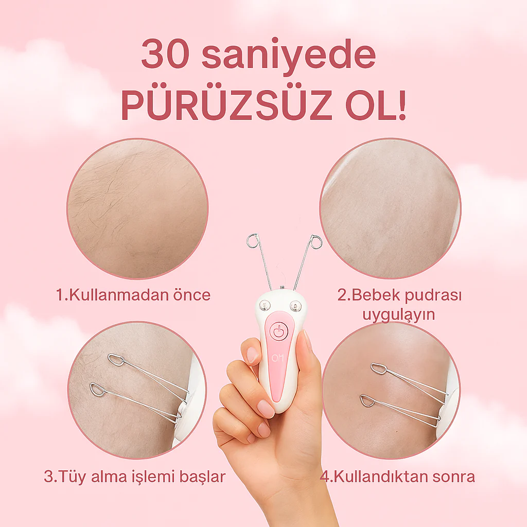 İplice Otomatik İpli Epilatör Cihazı