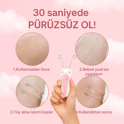 İplice Otomatik İpli Epilatör Cihazı