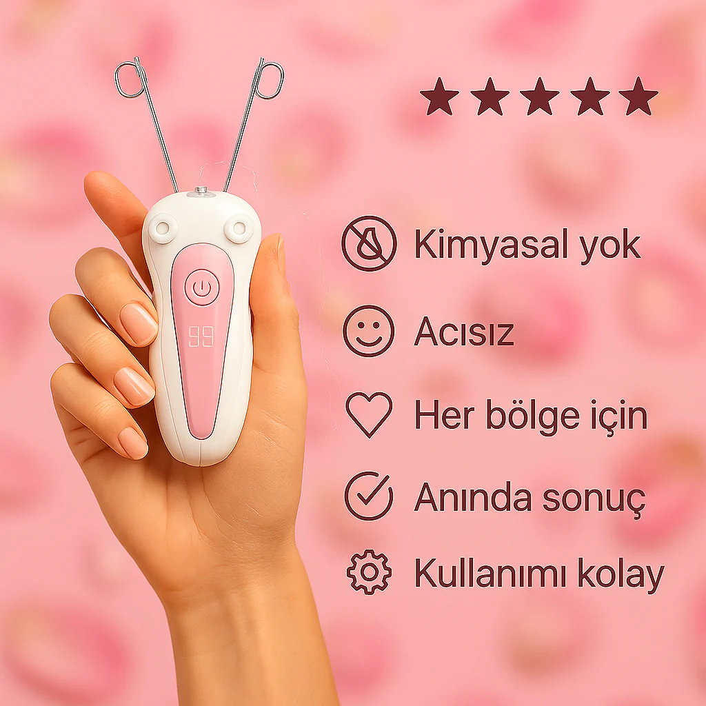 İplice Otomatik İpli Epilatör Cihazı